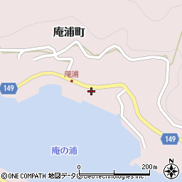 長崎県佐世保市庵浦町1017周辺の地図