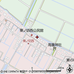 福岡県柳川市大浜町2122周辺の地図