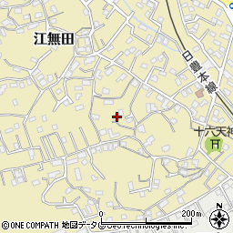 大分県臼杵市江無田672周辺の地図
