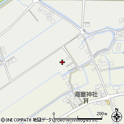 福岡県柳川市大和町明野1390周辺の地図