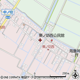 福岡県柳川市大浜町167-1周辺の地図