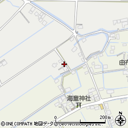 福岡県柳川市大和町明野1379周辺の地図