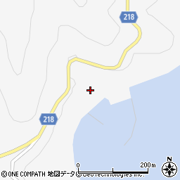 長崎県南松浦郡新上五島町津和崎郷1406周辺の地図