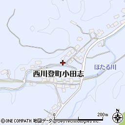 佐賀県武雄市西川登町大字小田志17610周辺の地図
