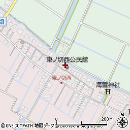 福岡県柳川市大浜町2120周辺の地図