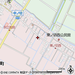 福岡県柳川市大浜町199周辺の地図