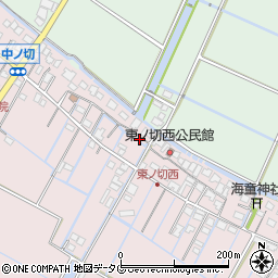 福岡県柳川市大浜町277-4周辺の地図