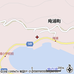 長崎県佐世保市庵浦町1367周辺の地図