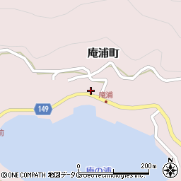 長崎県佐世保市庵浦町1071周辺の地図
