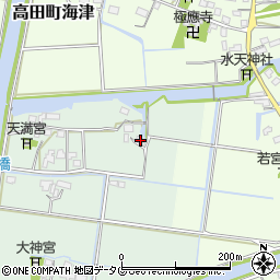 福岡県みやま市瀬高町太神1871周辺の地図