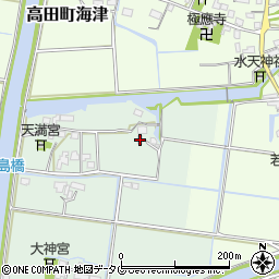 福岡県みやま市瀬高町太神1867周辺の地図