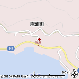 長崎県佐世保市庵浦町1063周辺の地図