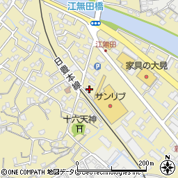 大分県臼杵市江無田23周辺の地図