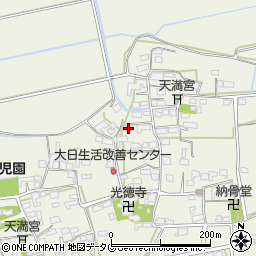 福岡県みやま市高田町竹飯1212周辺の地図