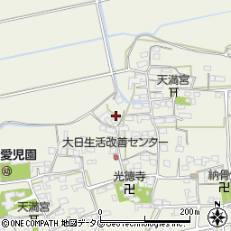 福岡県みやま市高田町竹飯1228周辺の地図