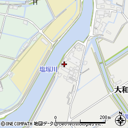 福岡県柳川市大和町明野1570周辺の地図