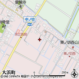 福岡県柳川市大浜町226周辺の地図