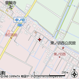 福岡県柳川市大浜町202周辺の地図