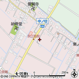 福岡県柳川市大浜町267周辺の地図