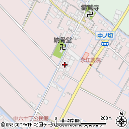 福岡県柳川市大浜町316周辺の地図