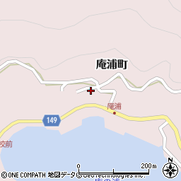 長崎県佐世保市庵浦町1086周辺の地図