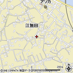大分県臼杵市江無田746周辺の地図