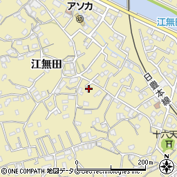 大分県臼杵市江無田14周辺の地図
