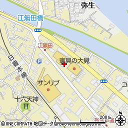 大分県臼杵市江無田251周辺の地図