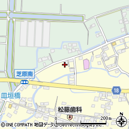 福岡県柳川市大和町中島434周辺の地図