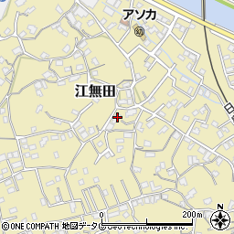 大分県臼杵市江無田745周辺の地図