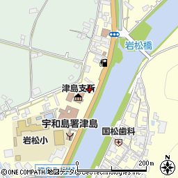 香川銀行津島町 ＡＴＭ周辺の地図