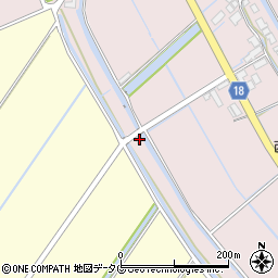 福岡県柳川市大浜町1332周辺の地図