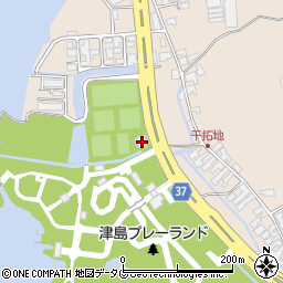 愛媛県宇和島市津島町近家1653周辺の地図