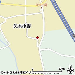 大分県臼杵市久木小野75周辺の地図