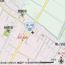 福岡県柳川市大浜町418周辺の地図