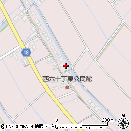 福岡県柳川市大浜町967周辺の地図