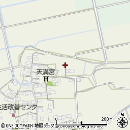 福岡県みやま市高田町竹飯1014周辺の地図