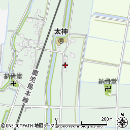 福岡県みやま市瀬高町太神1686周辺の地図