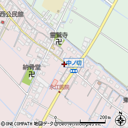 福岡県柳川市大浜町286周辺の地図