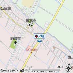 福岡県柳川市大浜町284-2周辺の地図