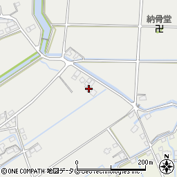 福岡県柳川市大和町明野1358周辺の地図