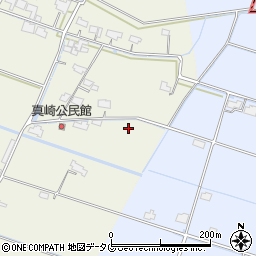 佐賀県嬉野市真崎周辺の地図