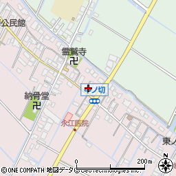 福岡県柳川市大浜町284周辺の地図