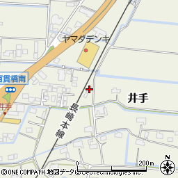 佐賀県鹿島市井手1351周辺の地図