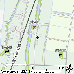 福岡県みやま市瀬高町太神1687周辺の地図