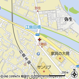 大分県臼杵市江無田210周辺の地図