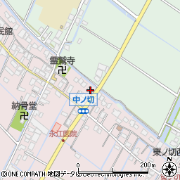 福岡県柳川市大浜町674-14周辺の地図