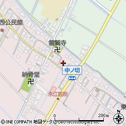 福岡県柳川市大浜町466周辺の地図