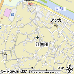 大分県臼杵市江無田810周辺の地図