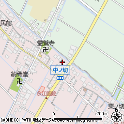 福岡県柳川市大浜町674-15周辺の地図